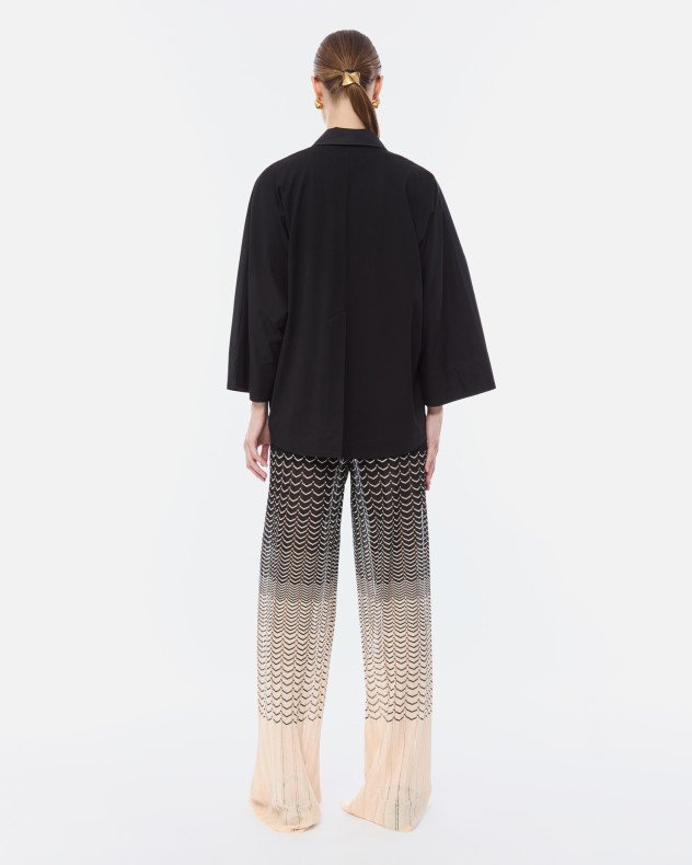 Nenette Bristol Black Cropped Jacket - Black