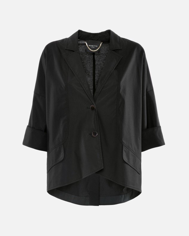 Nenette Bristol Black Cropped Jacket - Black