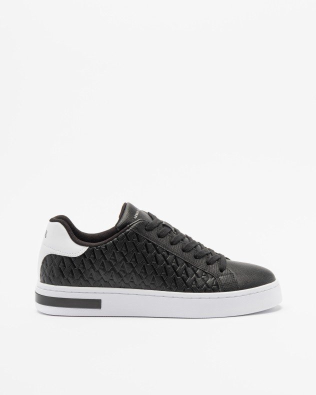Armani Exchange XM000140 Black Sneakers - Black