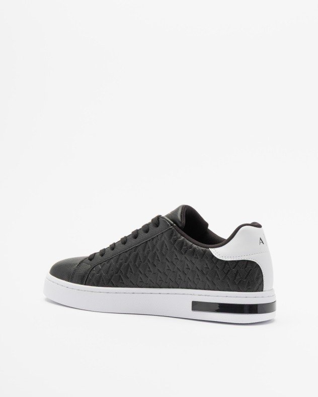 Armani Exchange XM000140 Black Sneakers - Black