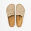 Birkenstock Naples Wrapped Taupe Slide sandals - Taupe