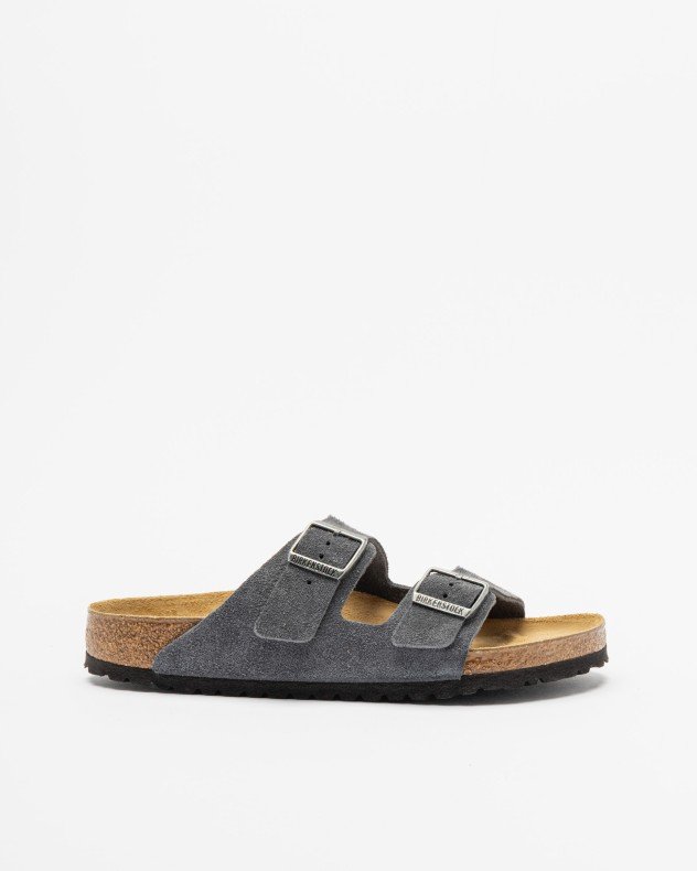 Birkenstock Arizona BS Gray Sandals - Gray