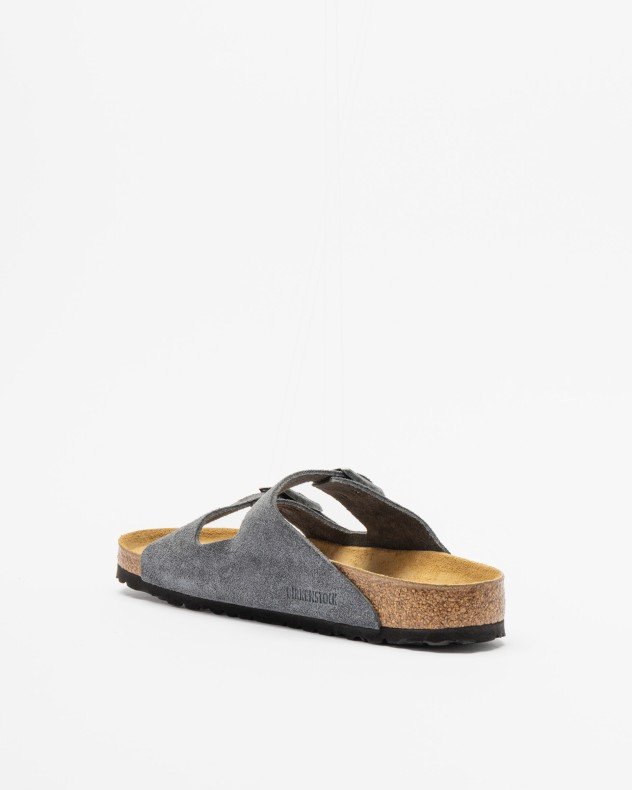 Birkenstock Arizona BS Gray Sandals - Gray