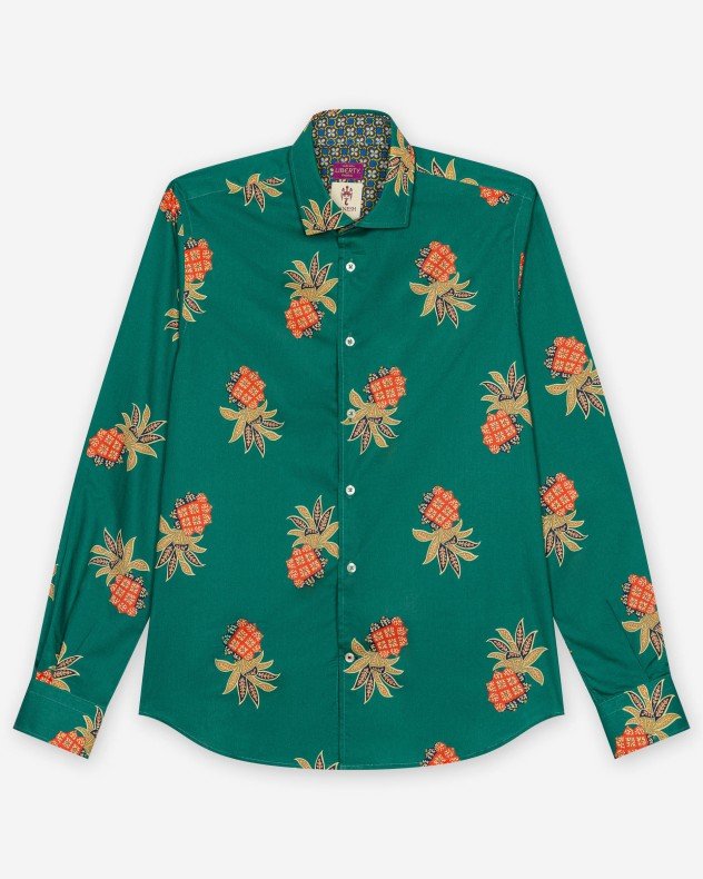 Ganesh 70000EA Green Shirt - Green