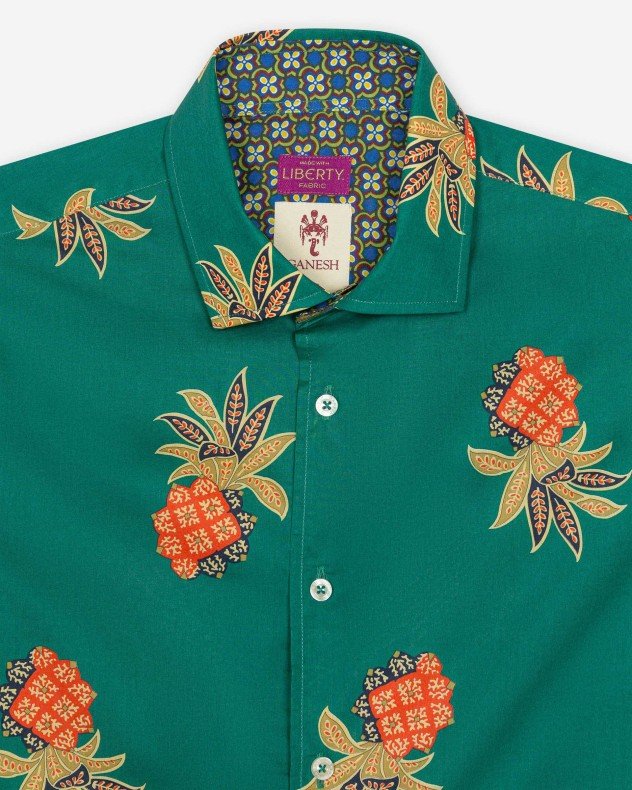 Ganesh 70000EA Green Shirt - Green