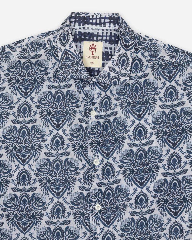Ganesh 70000FE Blue Shirt - Blue