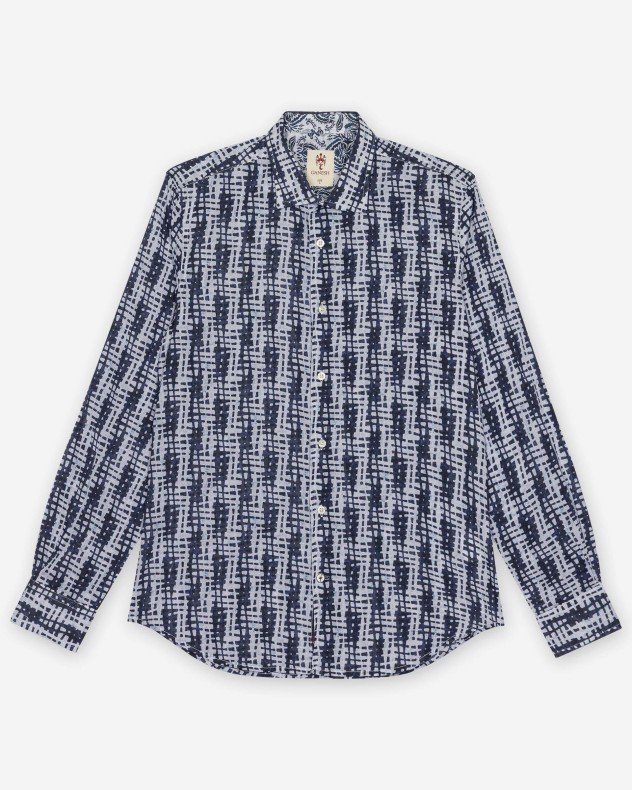 Ganesh 70000FG Blue Shirt - Blue