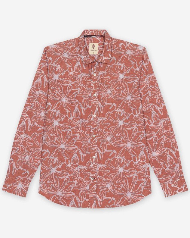 Ganesh 75700DB Orange Shirt - Orange