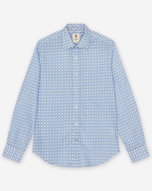 Ganesh 75700PE Blue Shirt - Blue