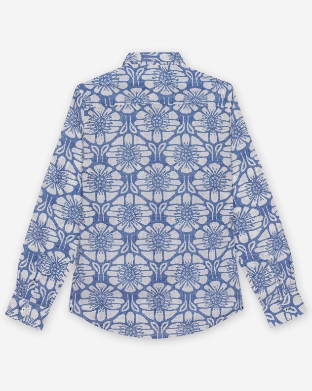 Ganesh 70000FH Blue Shirt - Blue