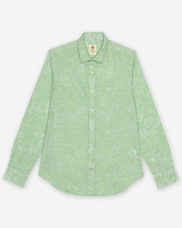 Ganesh 75700DD Green Shirt - Green
