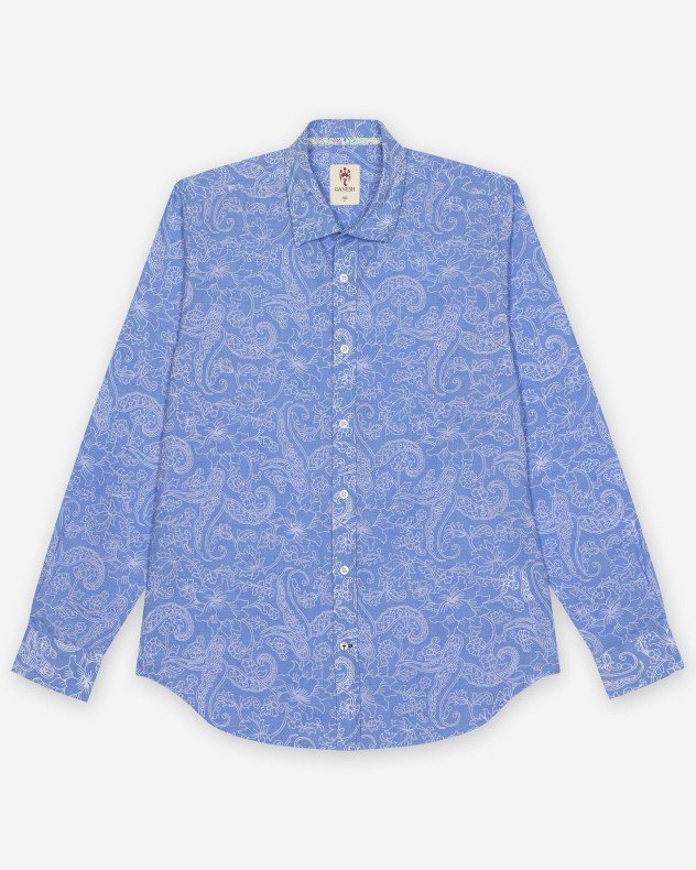 Ganesh 75700DE Blue Shirt - Blue
