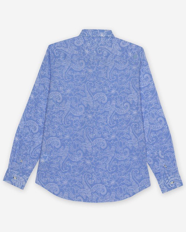 Ganesh 75700DE Blue Shirt - Blue