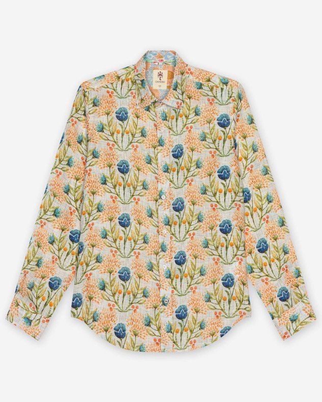 Ganesh 75700SE Multicolour Linen shirt - Multicolour