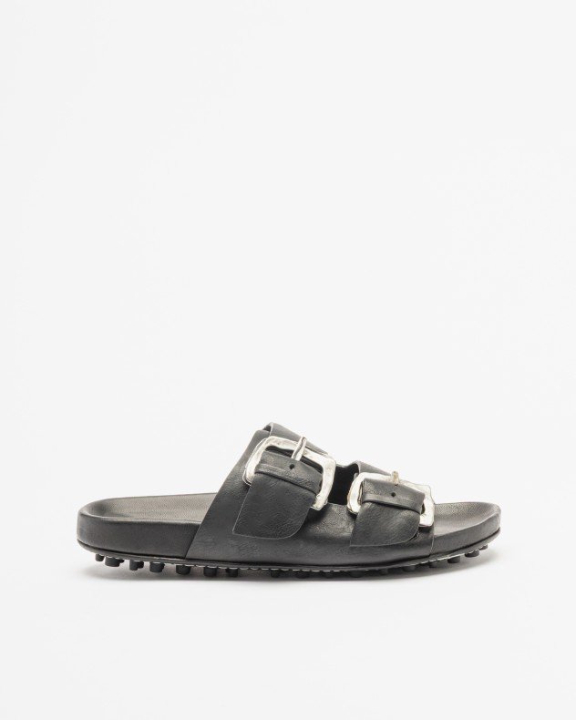 Ernesto Dolani 10UPIR10 Black Sandals - Black