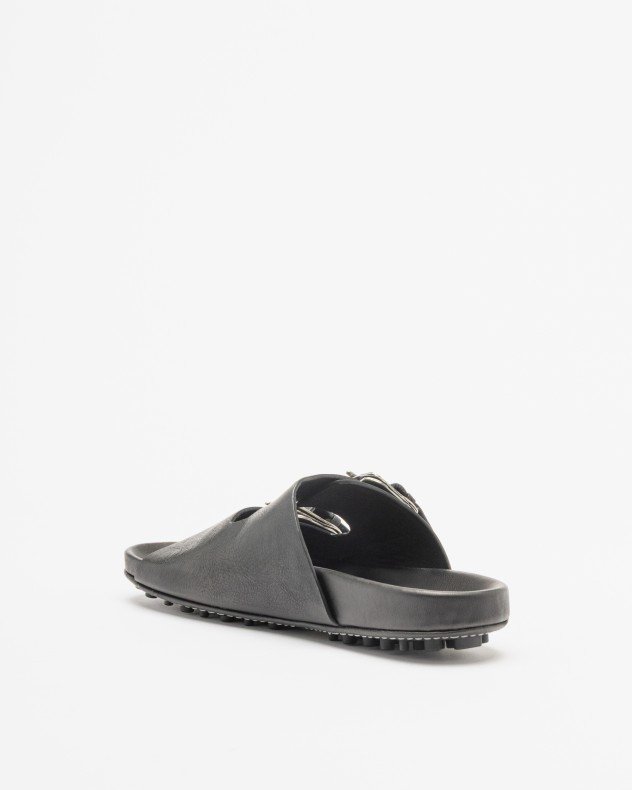 Ernesto Dolani 10UPIR10 Black Sandals - Black
