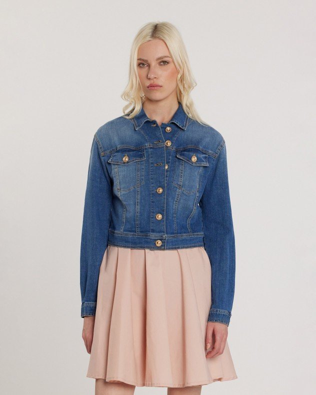 Relish Dennise Blue Denim jacket - Blue