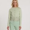 Relish Moss Green Knitted coat - Green
