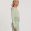 Relish Moss Green Knitted coat - Green
