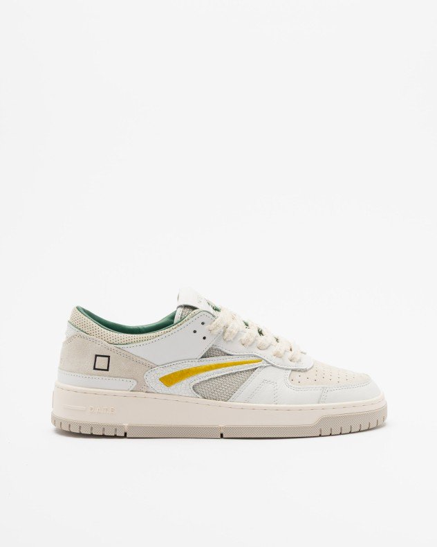 D.A.T.E. TORNEO White Sneakers - White