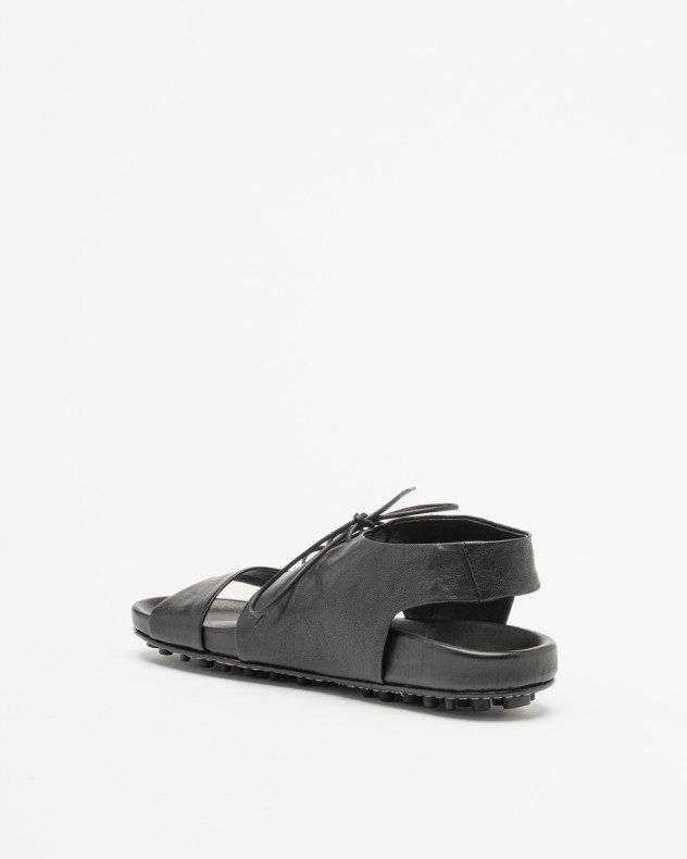 Ernesto Dolani 10UPIR09 Black Sandals - Black