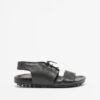 Ernesto Dolani 10UPIR09 Black Sandals - Black