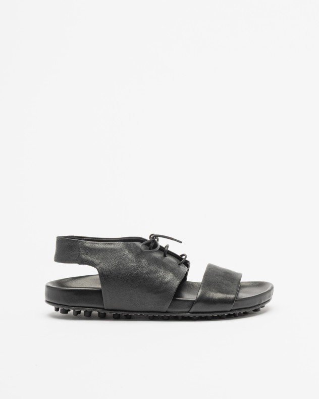 Ernesto Dolani 10UPIR09 Black Sandals - Black