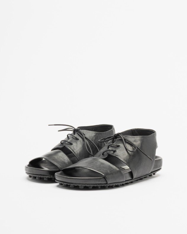 Ernesto Dolani 10UPIR09 Black Sandals - Black