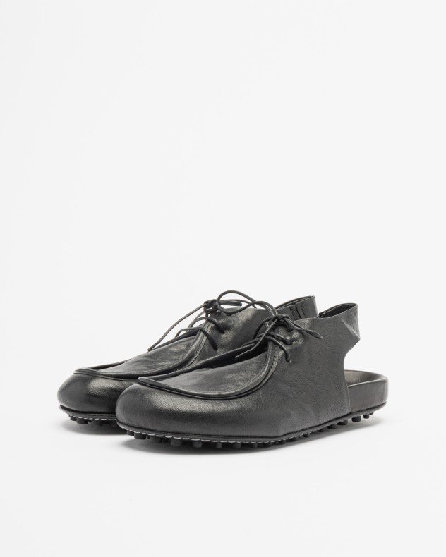 Ernesto Dolani 10UALD09 Black Slingback shoe - Black