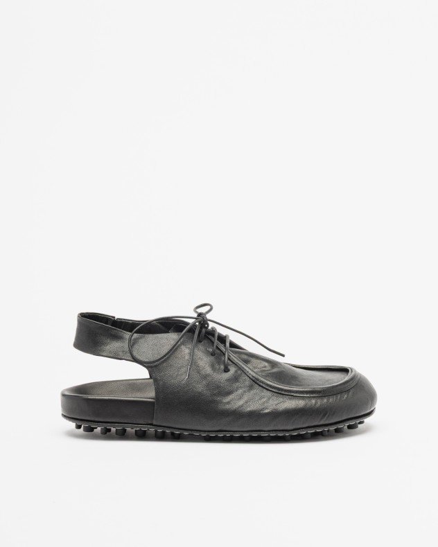 Ernesto Dolani 10UALD09 Black Slingback shoe - Black