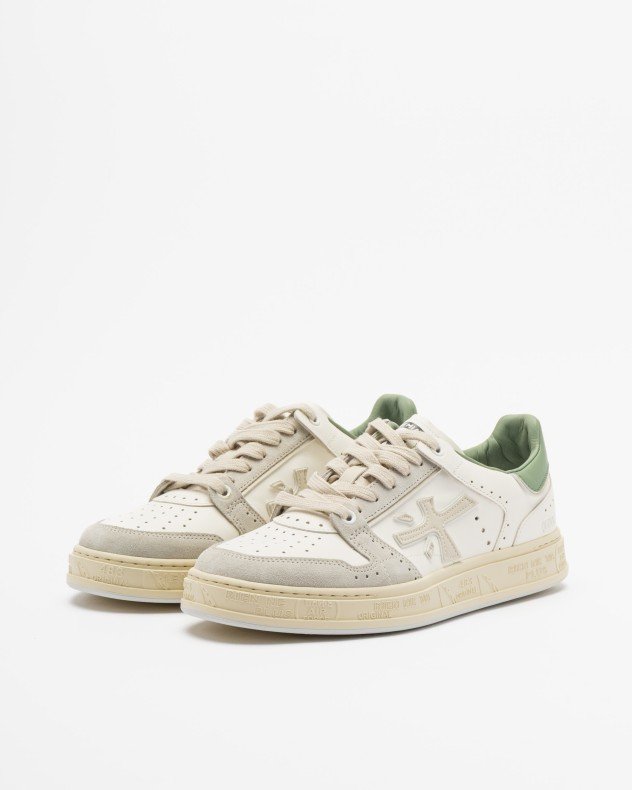 Premiata QUINN 8210 White Sneakers - White