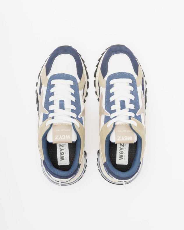 Just Say Wizz BREEZE 3-M Blue Sneakers - Blue