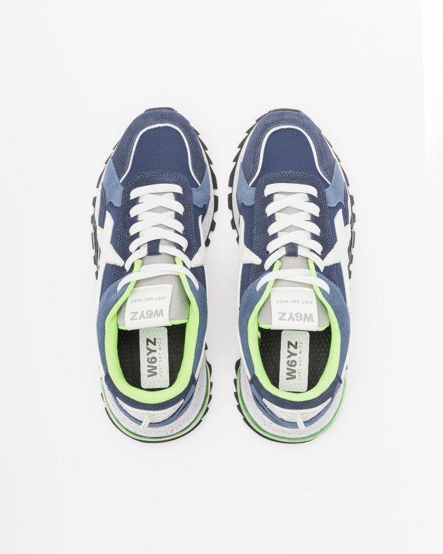 Just Say Wizz BREEZE 3-M Blue Sneakers - Blue