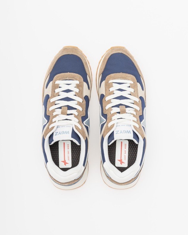 Just Say Wizz YAK-M Blue Sneakers - Blue