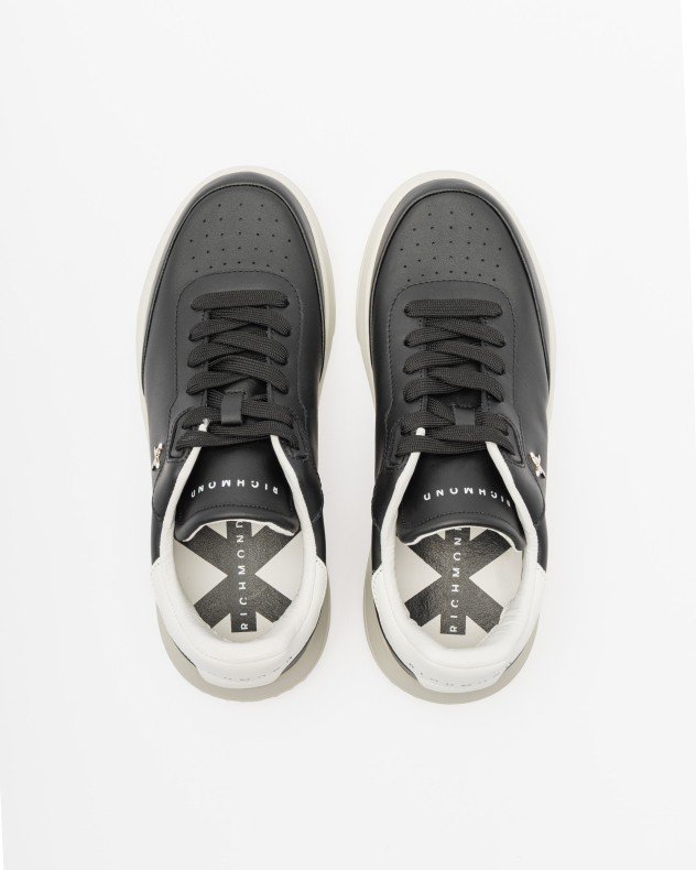 John Richmond X 31020/CP Black White sneakers - Black